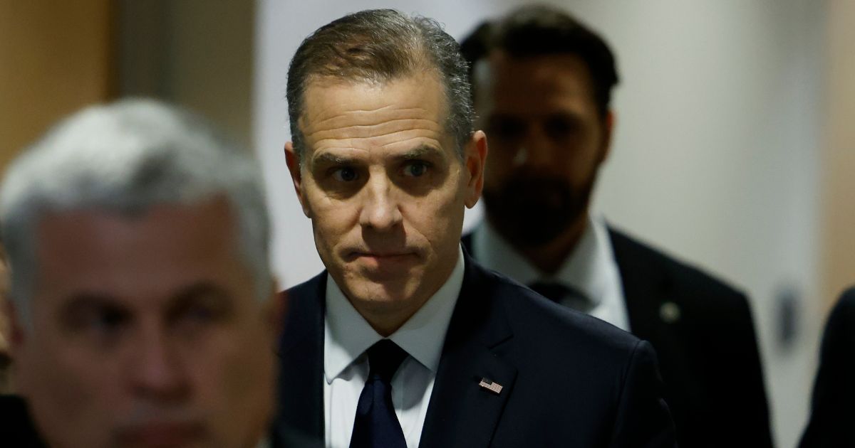Hunter Biden, son of President Joe Biden, seen in a file photo from February, is facing serious gun and tax charges, but his father's position may provide him with a get-out-of-jail-free card.